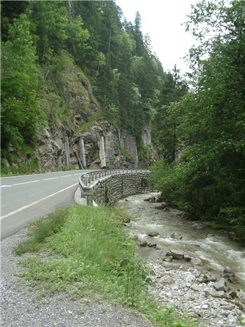 Die Strecke durch das Lammertal