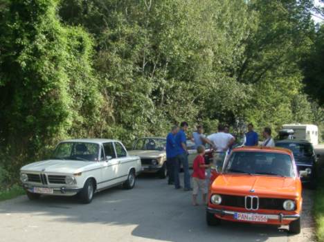 Parkplatz bei Burghausen