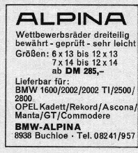 Alpinarder - auch fr Opel